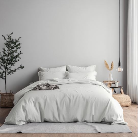 Nano Plush Spannbetttuch in Weiß